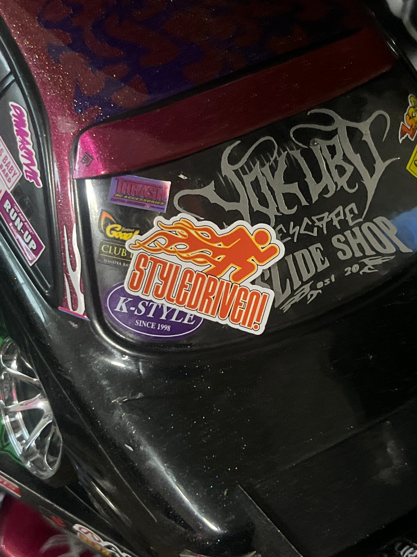 Flame man Slap