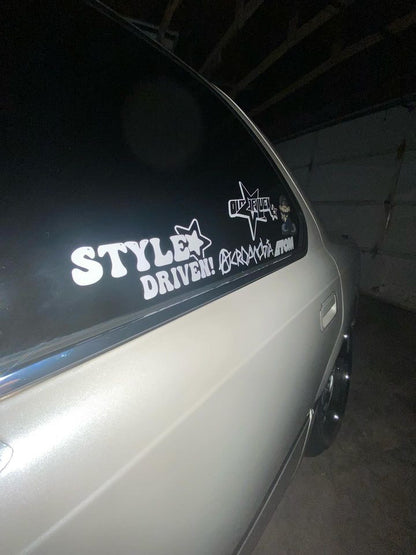 Tooned Car sticker