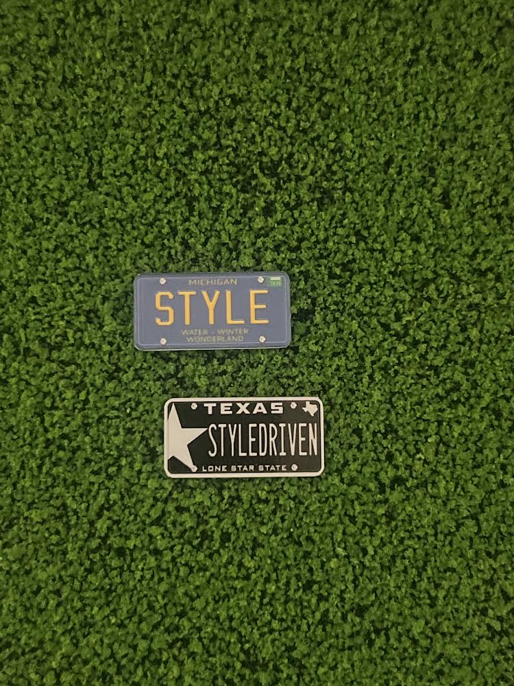 RC License Plates