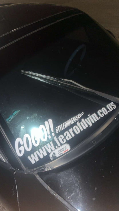 Style Flame Car sticker